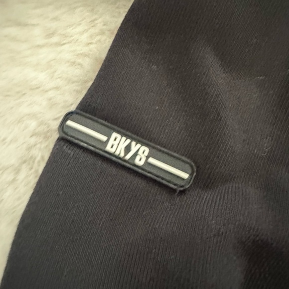 BKYS black mens crewneck sweater size Large - Picture 9 of 11